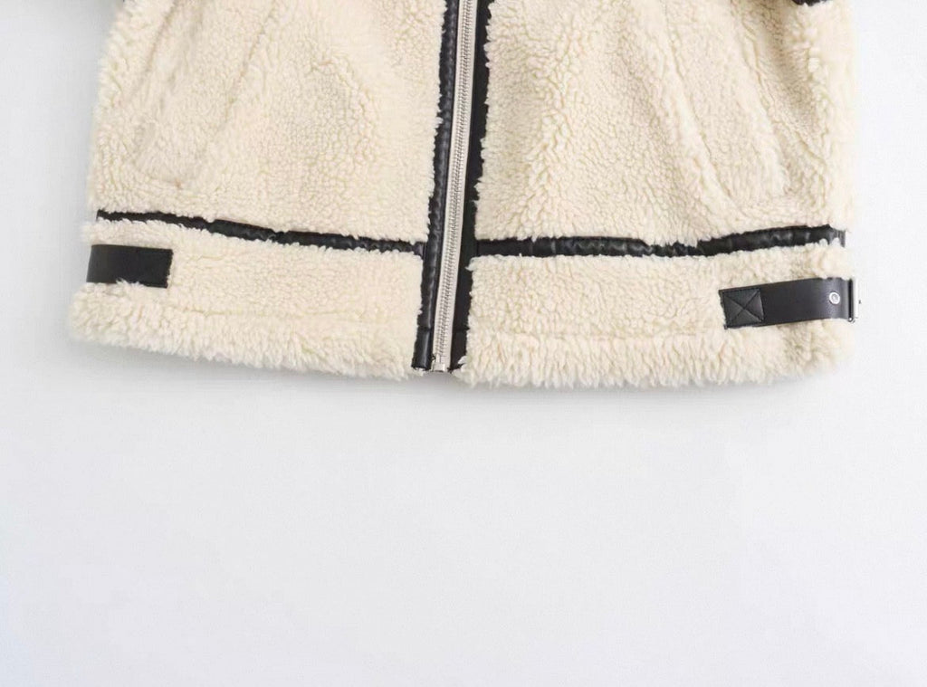 Teddy Shearling Jacke