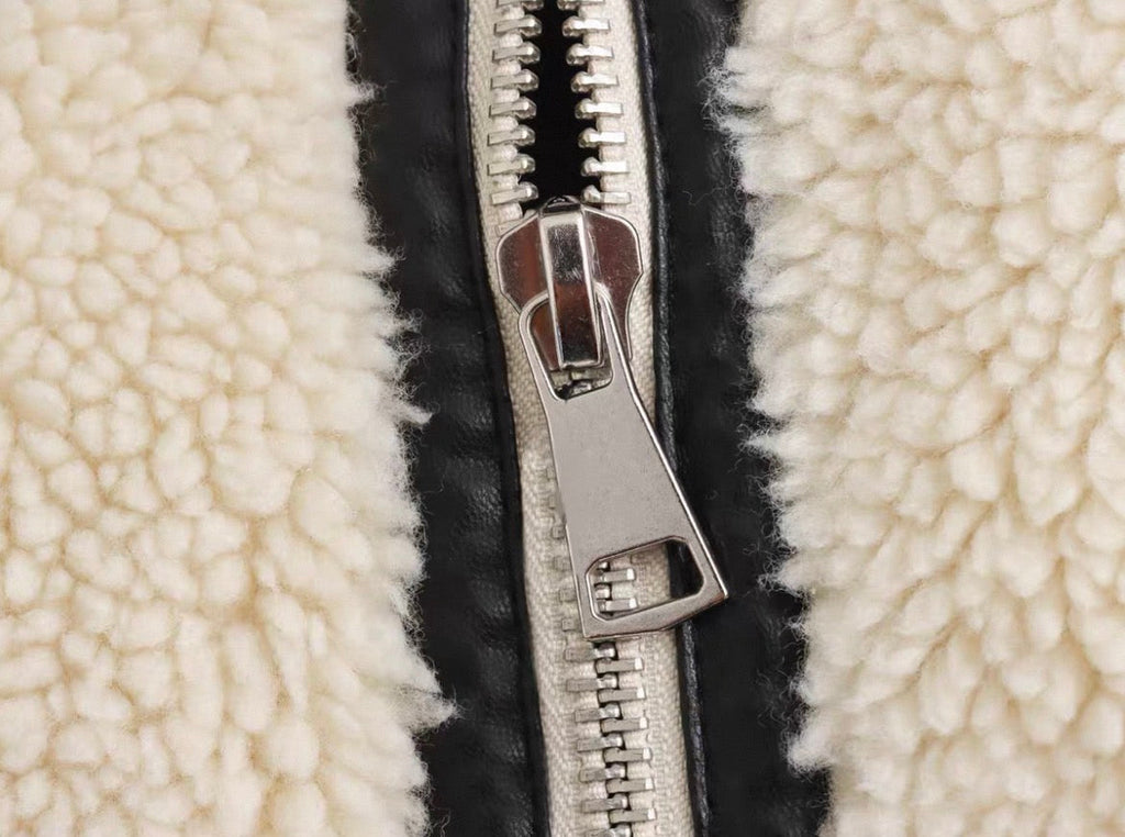 Teddy Shearling Jacke