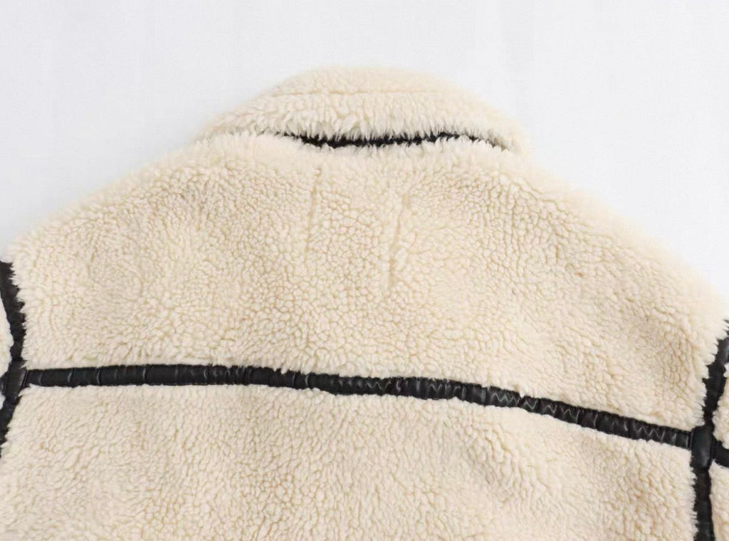 Teddy Shearling Jacke