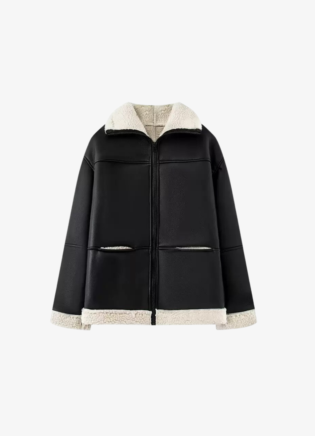 Herbst Jacke mit Teddyfleece