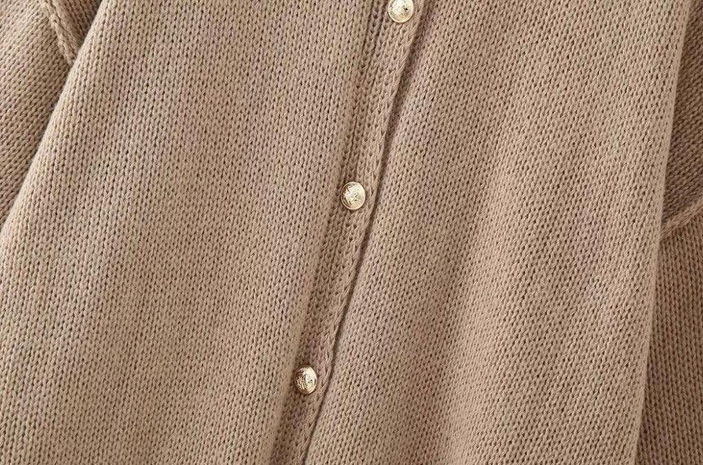 Oversized Strick-Cardigan