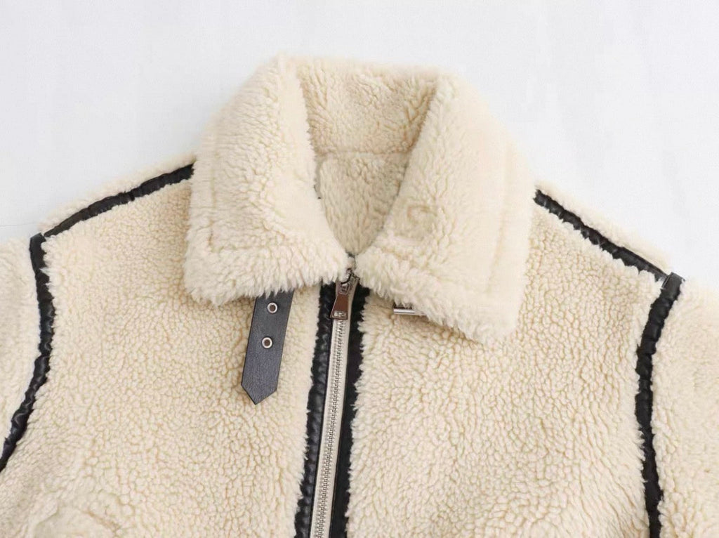 Teddy Shearling Jacke