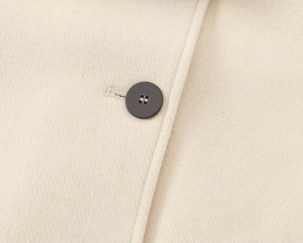 Cropped Jacke mit Kragen